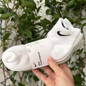 Nike Black and White Crew Socks